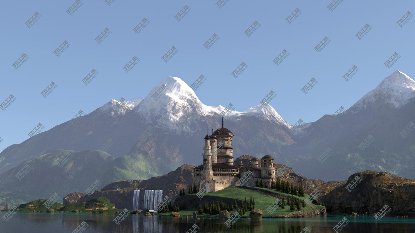 images/goods_img/2021040233/Medieval Fantasy Citadel model/2.jpg